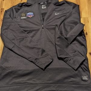 Nike Golf Mens 1/4 Zip Pullover Playstation Fiesta Bowl Embroidery Size XL EUC